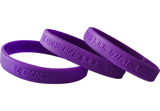 Embossed Wristbands3