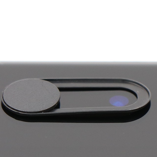 Displayed Image Webcam Privacy Sticker with Slider -  Metal