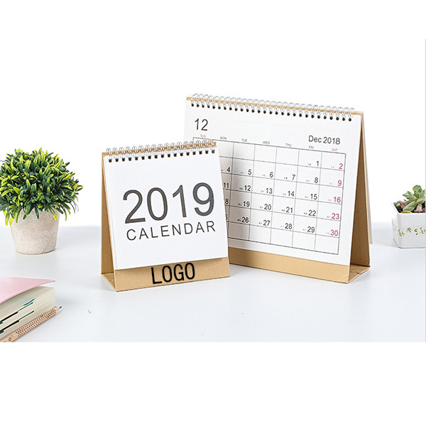 Displayed Image Desktop Table 2019 Calendar