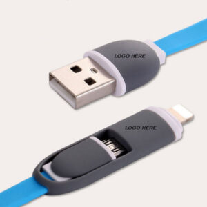 2in1 Micro USB and Lightning Cable