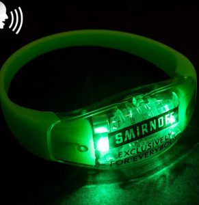 Sound Activated LED Wristband
