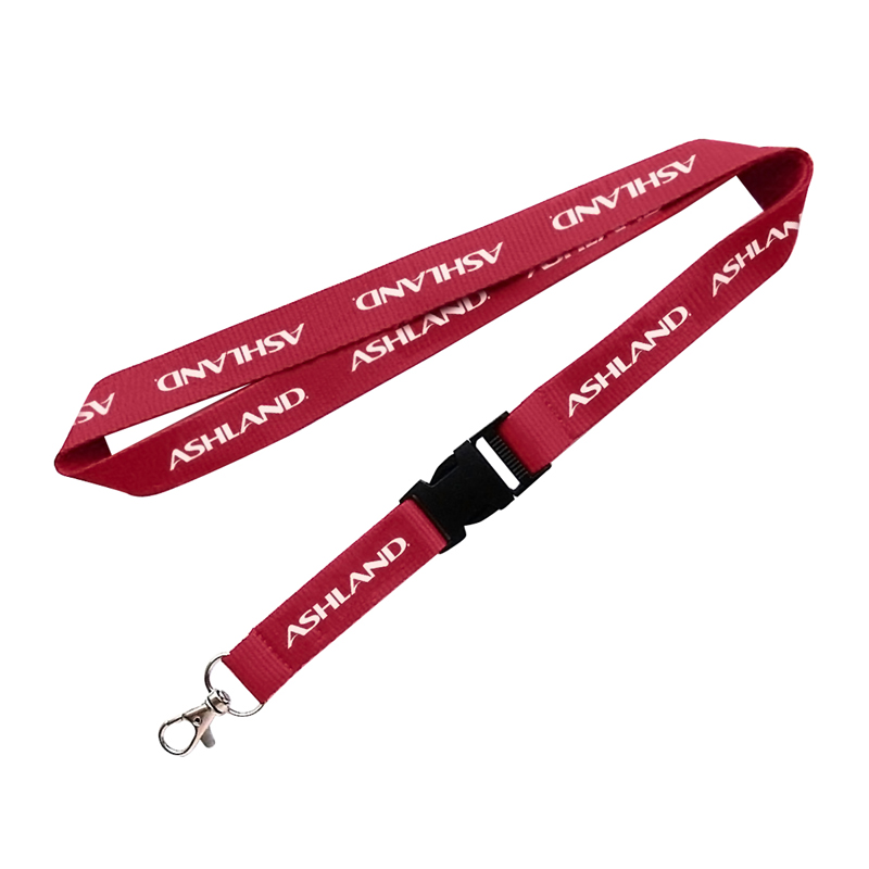 Displayed Image Lanyard with Safety Buckle