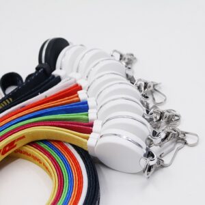 Lanyard Nylon 3 in 1 Charging Cable