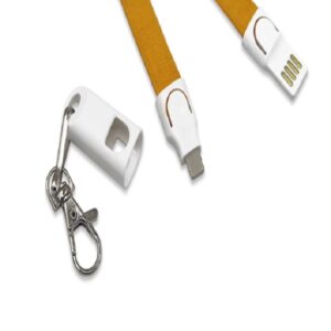 Lanyard Nylon 2 in 1 Charging Cable