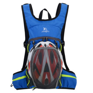 Foldable Cycling Backpack with Helmet Net Pouch