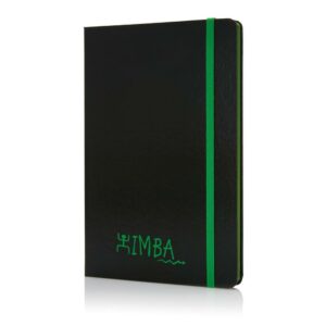 Hardcover Black A5 Notebook