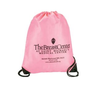 Breast Cancer Awareness Drawstring Bags
