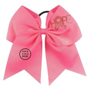 Breast Cancer Awareness Bow Tie with Elastic Band