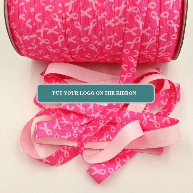 Displayed Image Breast Cancer Awareness Ribbon