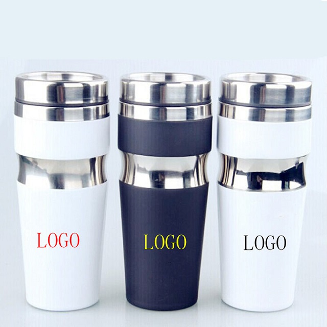 Displayed Image Stainless Steel Double Wall Vacuum Tumbler 15oz