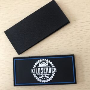 PVC Rubber Patch with Attach-on Backing 10.5 x 5cm