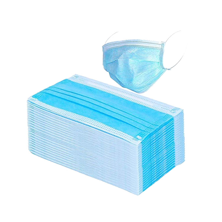Displayed Image 3-Ply Disposable Face Mask