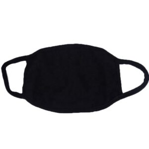 Black Cotton Adult Masks (In Stock – Ready to Ship)