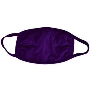Purple Cotton Face Mask