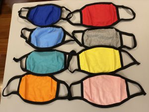 Colored Cotton Face Mask