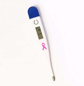 Breast Cancer Awareness Portable Digital Thermometer